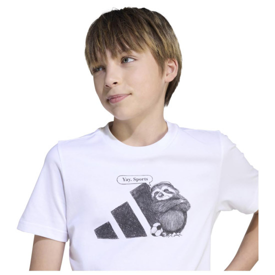 Adidas Παιδική κοντομάνικη μπλούζα Sports Graphic Tee Adidas Παιδική κοντομάνικη μπλούζα Sports Graphic Tee